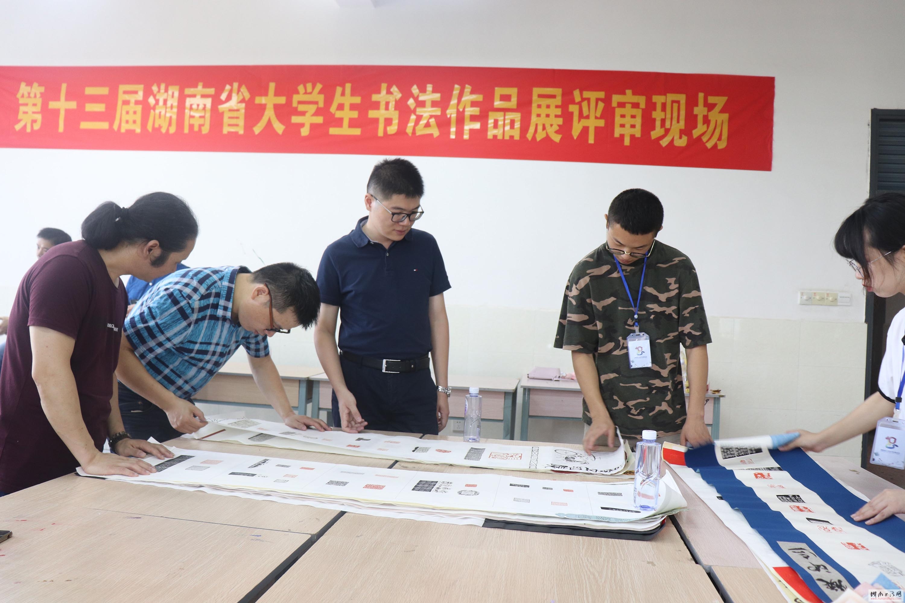第十三届湖南省大学生书法作品展评审揭晓 - 湖南书法网 官网 - Powered by SupeSite