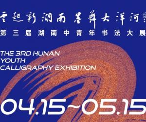第三届湖南中青年书法展在湖南美术馆展出