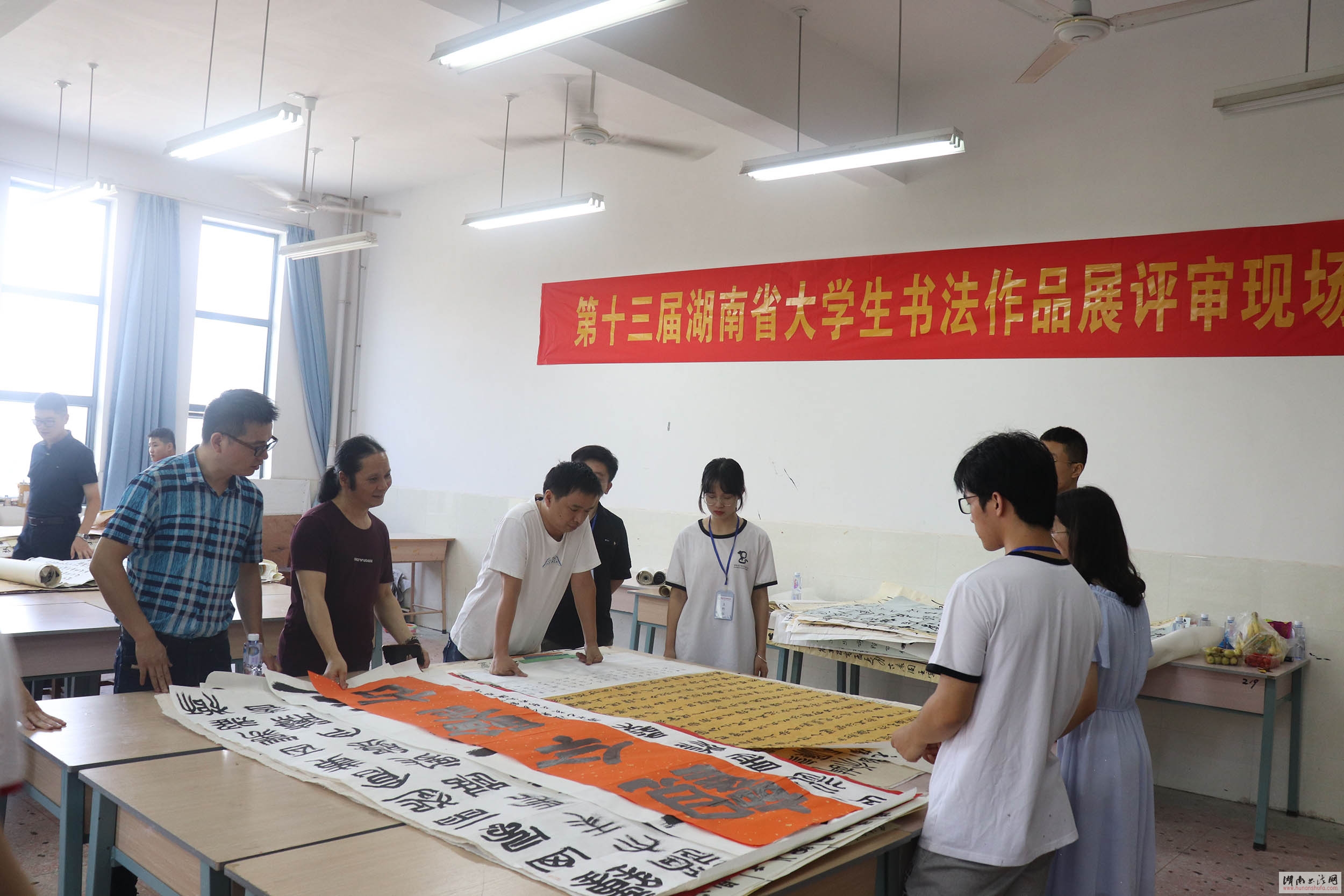 第十三届湖南省大学生书法作品展评审揭晓 - 湖南书法网 官网 - Powered by SupeSite