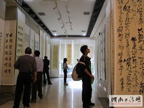 《湖南书法年鉴》2010卷入编作者书法精品展开幕 - 湖南书法网 官网 - Powered by SupeSite